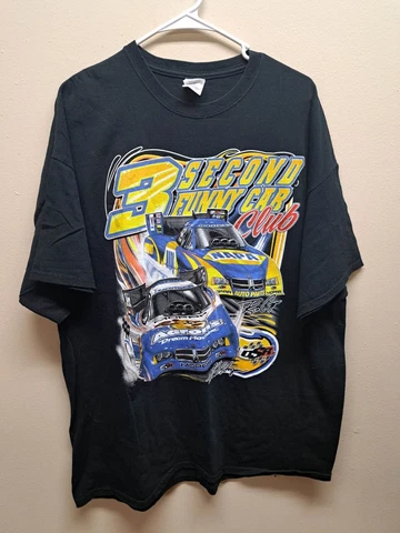 NHRA Ron Capps Matt Hagan 3 Second Funny Car Club Men's T-Shirt XXL Cover