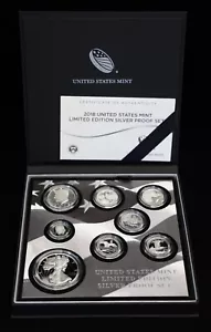 2018 U.S. Mint Limited Edition Silver Proof Set American Eagle Collection in OPG - Picture 1 of 12