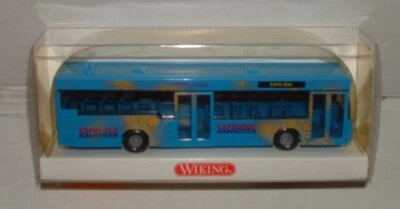 Wiking 704 04 34 MAN NL 202 Autobus De Ville EXPO2000 H0 #X-87-12 - Photo 1/2