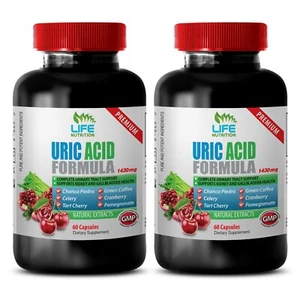 natural gout treatment - Uric Acid Formula 1430mg - boost immune system 2B - Picture 1 of 12