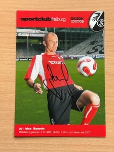 Ivica Banovic SC Freiburg Autogrammkarte original signiert #S8924 - Picture 1 of 1