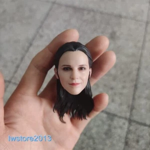 1/6 Emma Watson Mädchen Kopf Skulptur geschnitzt für 12" weibliche blasse PH TBL Figur Körper - Bild 1 von 13