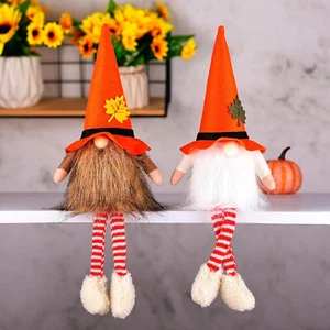 Fall Gnomes - Indoor Fall Thanksgiving Decorations for Home - Small Plush Gno... - Picture 1 of 1