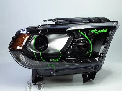 2014-20 DODGE DURANGO Headlamp HAL W/ AMBRER DRL,BLK BZL, PSGR RT RH TYC Foto 1 de 4