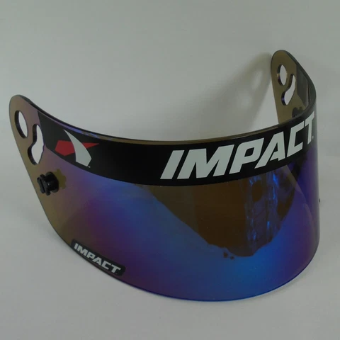 Impact Racing Helmet Dk. Tent Visor Shield Great For Autograph Scratches Novelty Cover