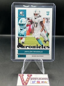 2021 Panini Chronicles - JAYLEN WADDLE ROOKIE #76 Miami Dolphins - Picture 1 of 3