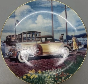 'THE CADILLAC ROADSTER' Vintage Classics Series Plate #2 Jeff Kidd - Picture 1 of 2