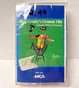 Bing Crosby - Greatest Hits (includes White Christmas) - Cassette - Mint, SEALED - Picture 1 of 3