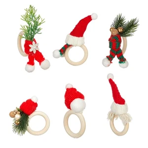 Hebillas de la Servilleta de  6pcs con el Grano del , Sostenedore2527 - Bild 1 von 10
