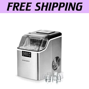 Máquina de hielo silenciosa de encimera con grosor ajustable - perfecta para bares en casa - Imagen 1 de 9