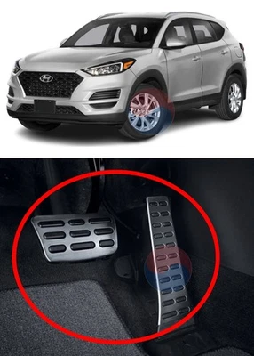 Juego de pedales de freno y acelerador de metal de aleación original OEM 32700C5120/32825C2300 ~ Tucson 18~22 Foto 1 de 4