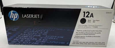 Подлинный черный оригинальный картридж с тонером HP 12A (Q2612A) LaserJet, изготовитель оборудования - Изображение 1 из 2