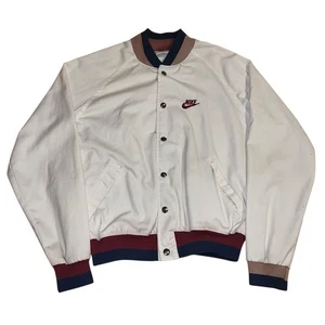 Men’s Vintage 70’s Nike Sportswear Unique Fade Varsity Bomber Jacket Size Small - Bild 1 von 13