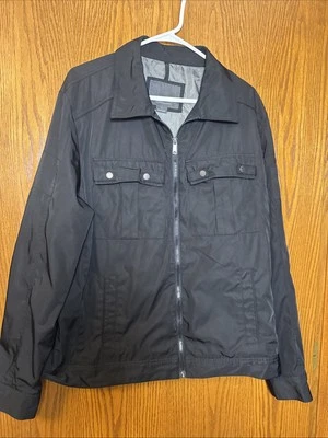 JOHN BARTLETT Statements Black Full Zip Jacket Men's Size Large - Image 1 of 4