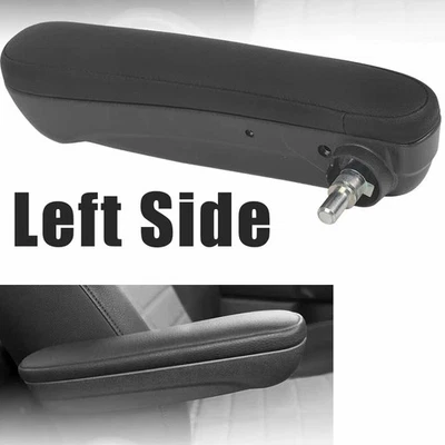Replace Front Seat Armrest Left Inboard Black For Fiat 500 Abarth 2016 2017-2019 Foto 1 de 4