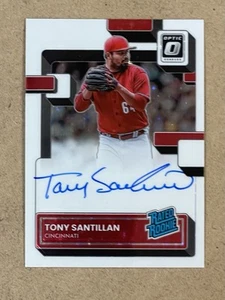 2022 DONRUSS OPTIC RATED ROOKIE SIGNATURE #RRS-TS TONY SANTILLAN (AUTOGRAPH) - Picture 1 of 2