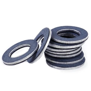 10x Oil Drain Sump Plug Washers Fit For Toyota Camry Corolla Lexus Scion wd - Picture 1 of 2