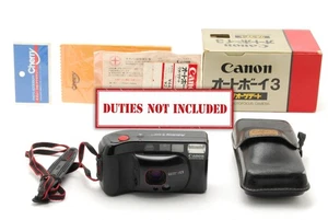  [Near Mint]  Canon Autoboy 3 Quartz Date 35mm Point & Shoot w/ case from JAPAN - Picture 1 of 24