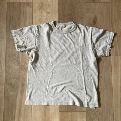 Warehouse Co Slub Knit T Shirt Size Medium Oatmeal Made In Japan - Image 1 of 4