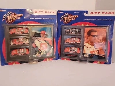 Lot Of 2 Winners Circle Gift Pack "Tony Stewart" #20 1:64 Diecast 3 pk - Image 1 of 4