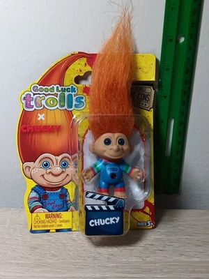 HEADSTART *FREE SHIP* CHUCKY Good Guys Child's Play Movie Good Luck Troll Doll Horror Icon