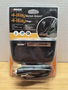Wagon Tech 12V 4-Way Automotive Socket Output Extender 9139 New - Picture 1 of 6