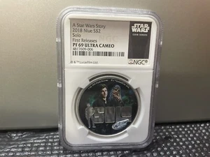 A Star Wars Story 2018 Niue $2 - Solo - First Releases NGC PF 69 - Picture 1 of 5