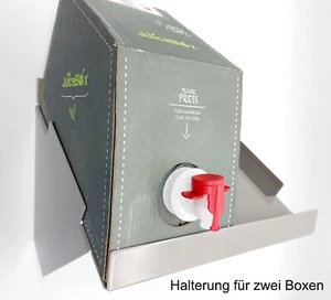 Für zwei Juicebox Sirup Box Wandhalter Halter Regal Ständer Glitzerlack Edition - Bild 1 von 7