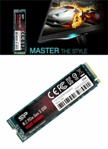 Silicon Power SSD 2TB M.2 2280 PCIe Gen3x4 NVMe 1.3 P34A80 Series FastShip Japan - Afbeelding 1 van 7