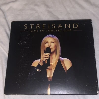 Barbra Streisand Live In Concert 2006 2-Disc Digipack Promo CD Set Foto 1 de 4