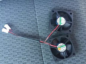 100 X Sunon MagLev KDE1205PFV3 50mm x 10mm 2-Pin Quiet Fan Total 4 Fans - Picture 1 of 4