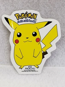 Adesivo Vintage Pokemon Pikachu #25 Die Cut 1999 Nintendo C&D Visionary - Foto 1 di 3