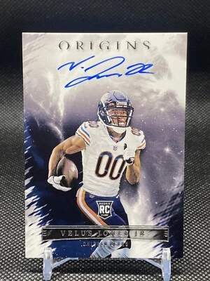 2022 Origins Velus Jones Jr Autograph Rookie Auto RC #RAU-VJO Bears - Image 1 of 2