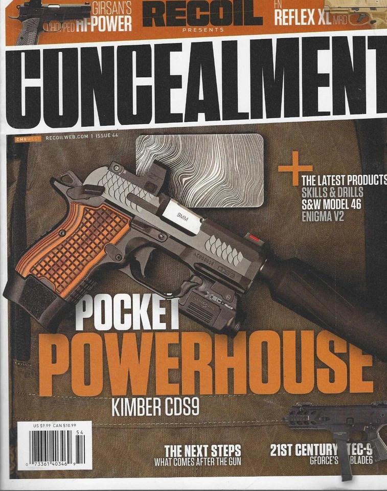 RECOIL Concealment  Issue 44 2025 Pocket Powerhouse - Image 1 of 1