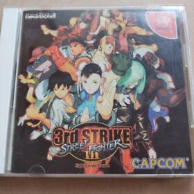 Street Fighter III 3rd STRIKE Sega Dreamcast DC Japan