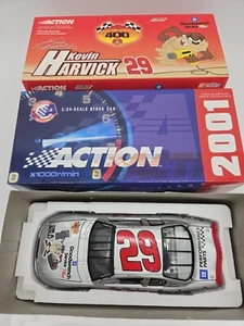 Action 1:24 2001 Kevin Harvick #29 GM GOODWRENCH SP Looney Tunes Taz Monte Carlo - Picture 1 of 23