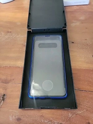 Magnetic Metal Double Tempered Glass Case For Samsung Galaxy S20 S10 S9 S8 Note - Image 1 of 3