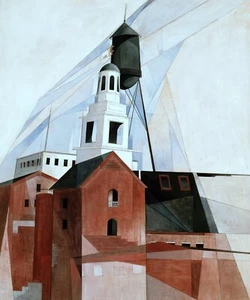 Lancaster In the Province No. 2 Painting by Charles Demuth Reproduction - Picture 1 of 3