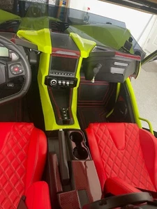 SLINGSHOT POLARIS REAL CARBON FIBER DASH KIT ( FITS 2020-2021) - Picture 1 of 12