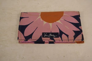 Vera Bradley Scheckbuchhülle Wandbild Garten rosa & marineblau Blumen gebraucht - Bild 1 von 7