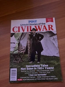 THE SATURDAY EVENING POST MAGAZINE UNTOLD STORIES OF THE CIVIL WAR 2018. - Picture 1 of 8