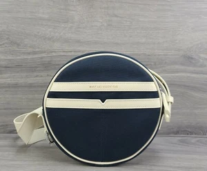 Want Les Essentiels Crossbody Organic Liszt Circle Handbag (Navy Blue Birch) - Picture 1 of 10