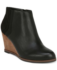 dr scholl's booties wedge
