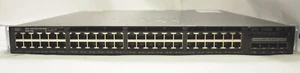 Cisco Catalyst 3650 WS-C3650-48FD-L V04 48-Port PoE+ 2x10G Switch 2 x 1025W PSU - Picture 1 of 9