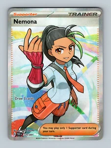 Pokemon TCG - Paldean Fates - Nemona - 229/091 C2 - Bild 1 von 2