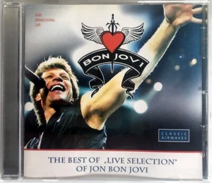 BON JOVI THE BEST OF LIVE SELECTIONS CD RARE OOP - Foto 1 di 1
