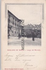 MAGLIANO DE' MARSI: Largo del mercato 1909
