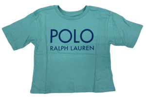 NWT POLO RALPH LAUREN GIRLS NEXT GENERATION T-SHIRT GREEN - Picture 1 of 2