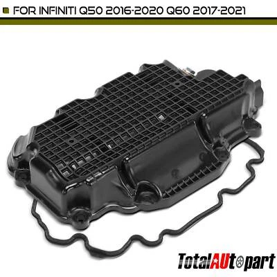 Cacerola de aceite del motor para Infiniti Q50 2016 2017 2018 2019 2020 Q60 2017-2021 V6 3,0 L Foto 1 de 4