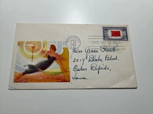 Scott 918 - Overrun Countries FDC - 1943 - Patriotic Cachet - Washington DC - Imagen 1 de 2